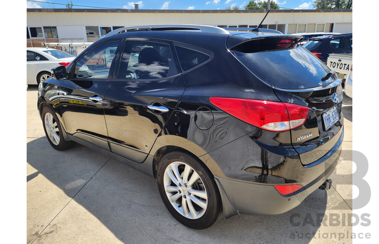 9/2011 Hyundai Ix35 Highlander (awd) LM MY11 4d Wagon Black 2.0L