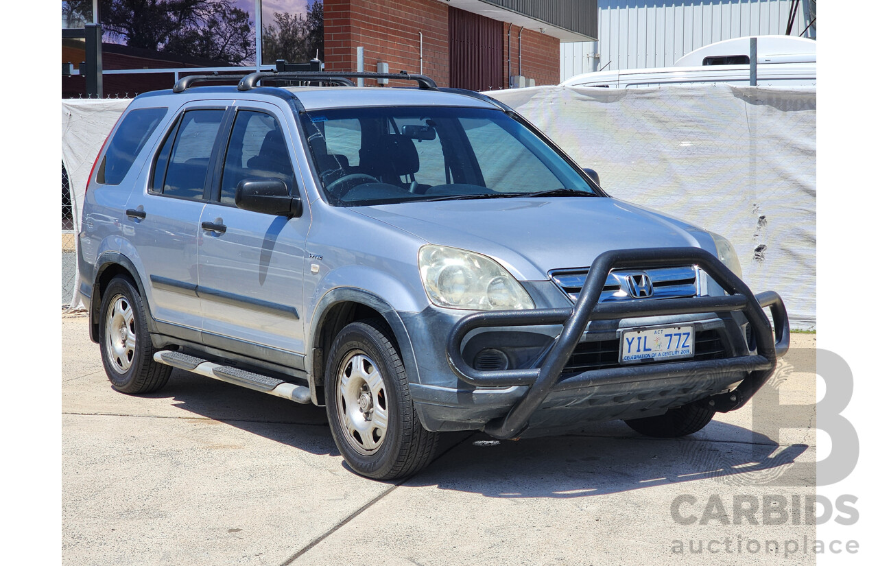 7/2005 Honda CRV (4x4) 2005 UPGRADE 4d Wagon Silver 2.4L