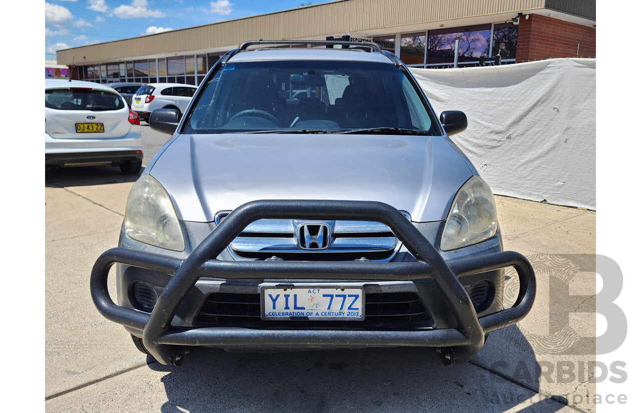 7/2005 Honda CRV (4x4) 2005 UPGRADE 4d Wagon Silver 2.4L