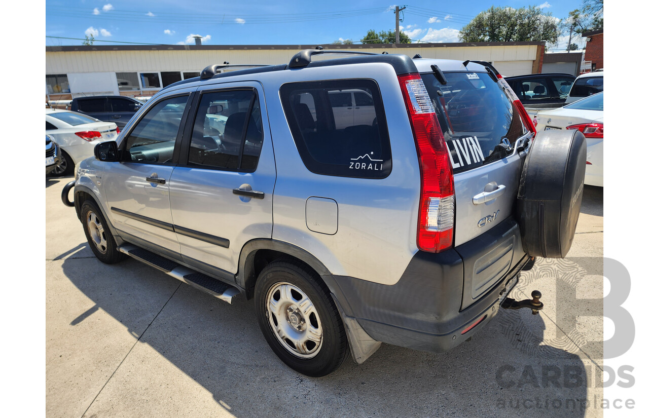 7/2005 Honda CRV (4x4) 2005 UPGRADE 4d Wagon Silver 2.4L