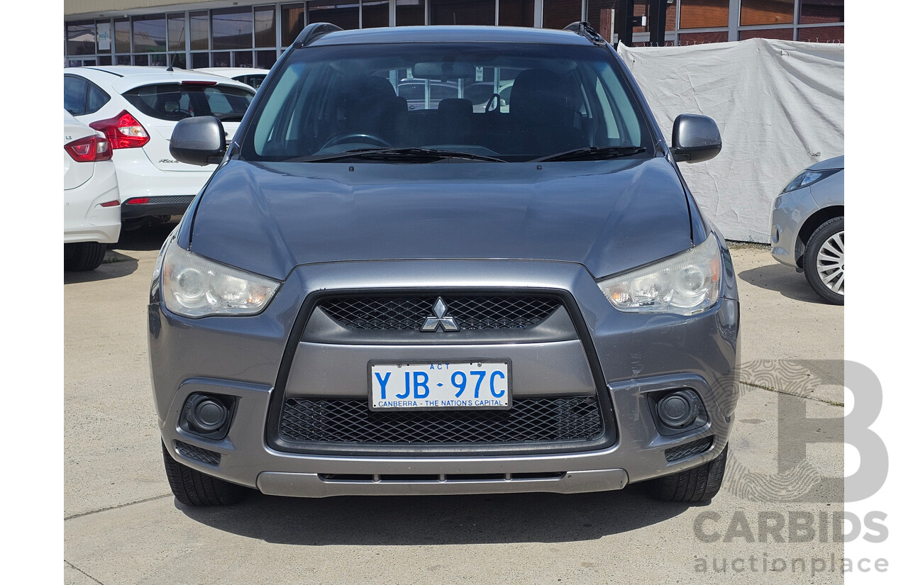 3/2011 Mitsubishi ASX XA 4d Wagon Titanium Grey Metallic 2.0L