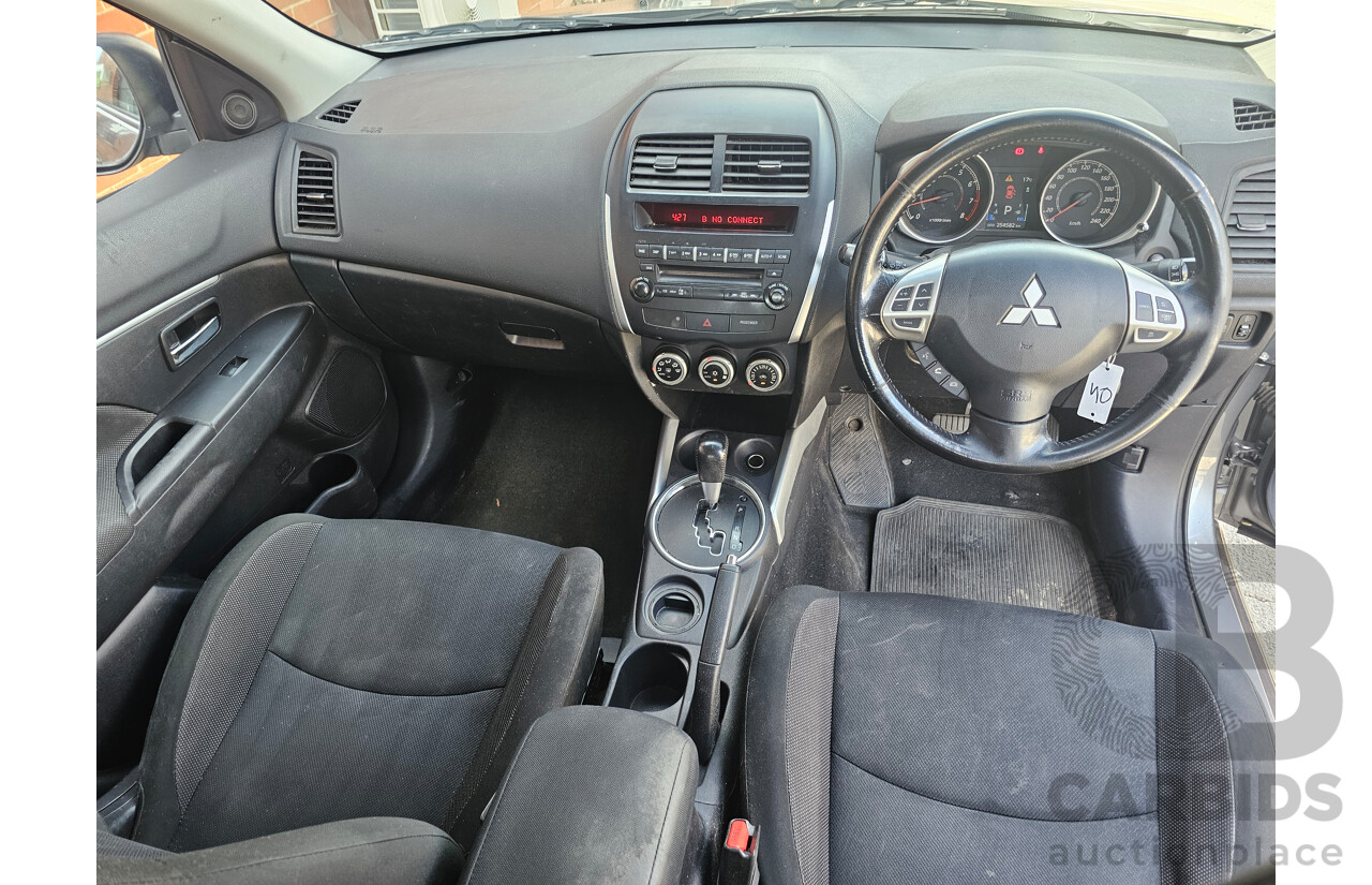 3/2011 Mitsubishi ASX XA 4d Wagon Titanium Grey Metallic 2.0L