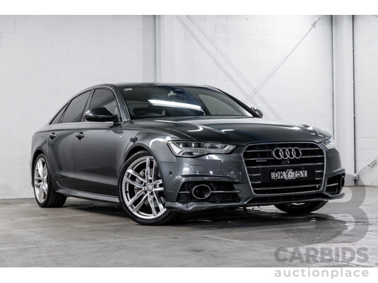 08/2017 Audi A6 2.0 TFSI S-Tronic Quattro (AWD) 4GC MY18 4d Sedan Daytona Grey Pearl Turbo 2.0L