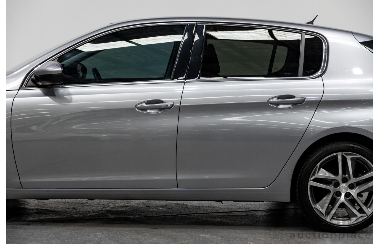 2/2015 Peugeot 308 Allure Premium T9 5d Hatchback Artense Grey Turbo 1.6L