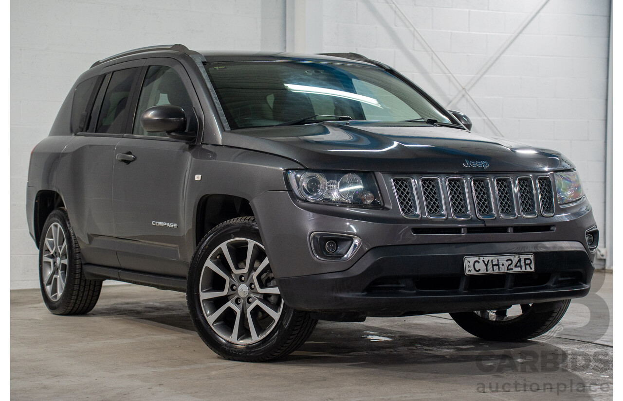 6/2015 Jeep Compass Limited (4x4) MK MY15 4d Wagon Granite Crystal Pearl 2.4L