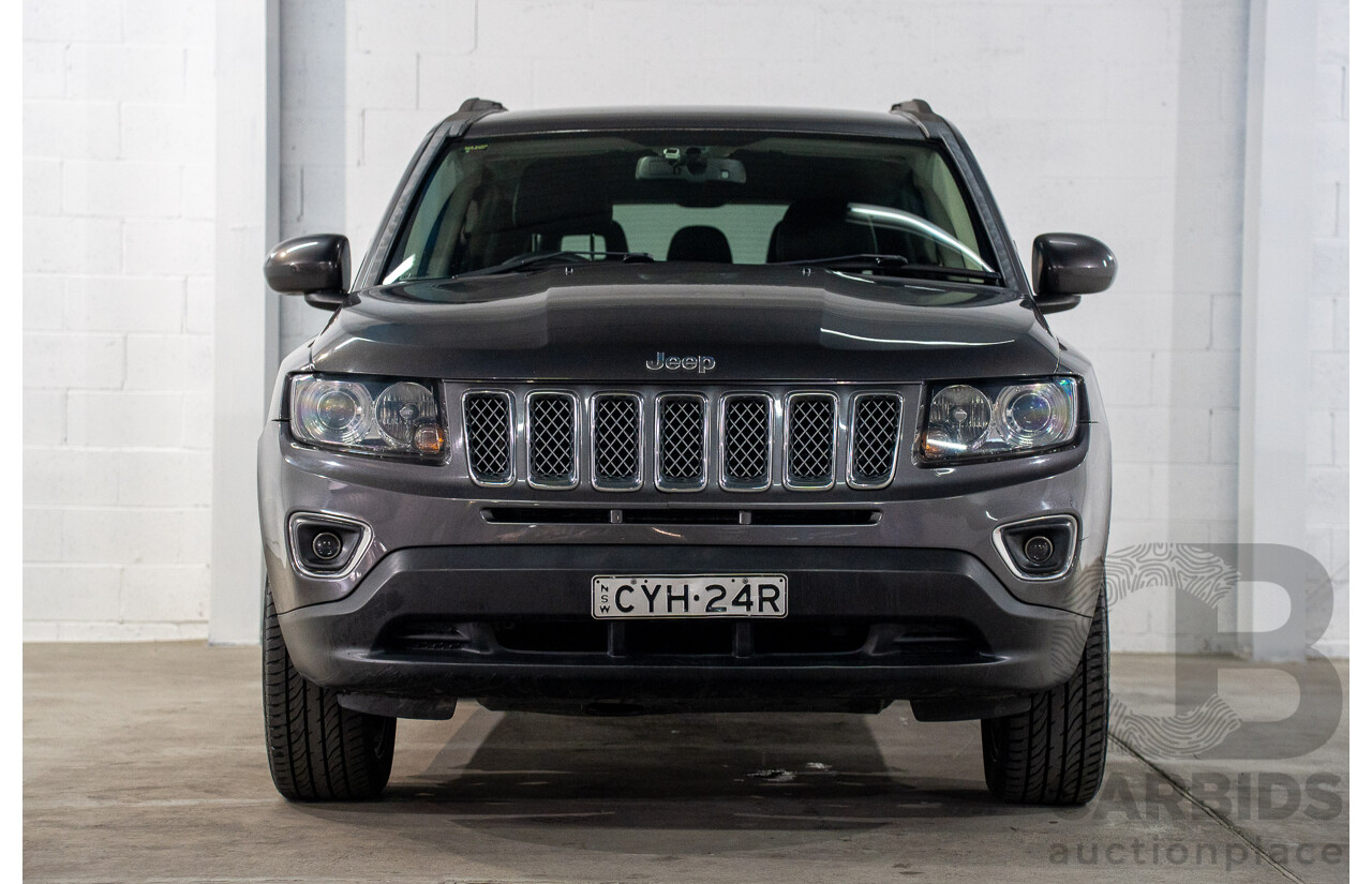 6/2015 Jeep Compass Limited (4x4) MK MY15 4d Wagon Granite Crystal Pearl 2.4L