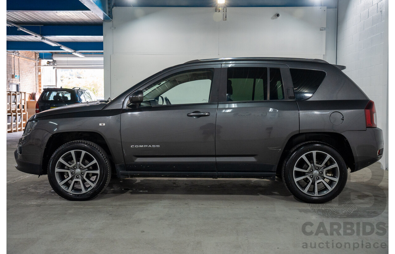 6/2015 Jeep Compass Limited (4x4) MK MY15 4d Wagon Granite Crystal Pearl 2.4L