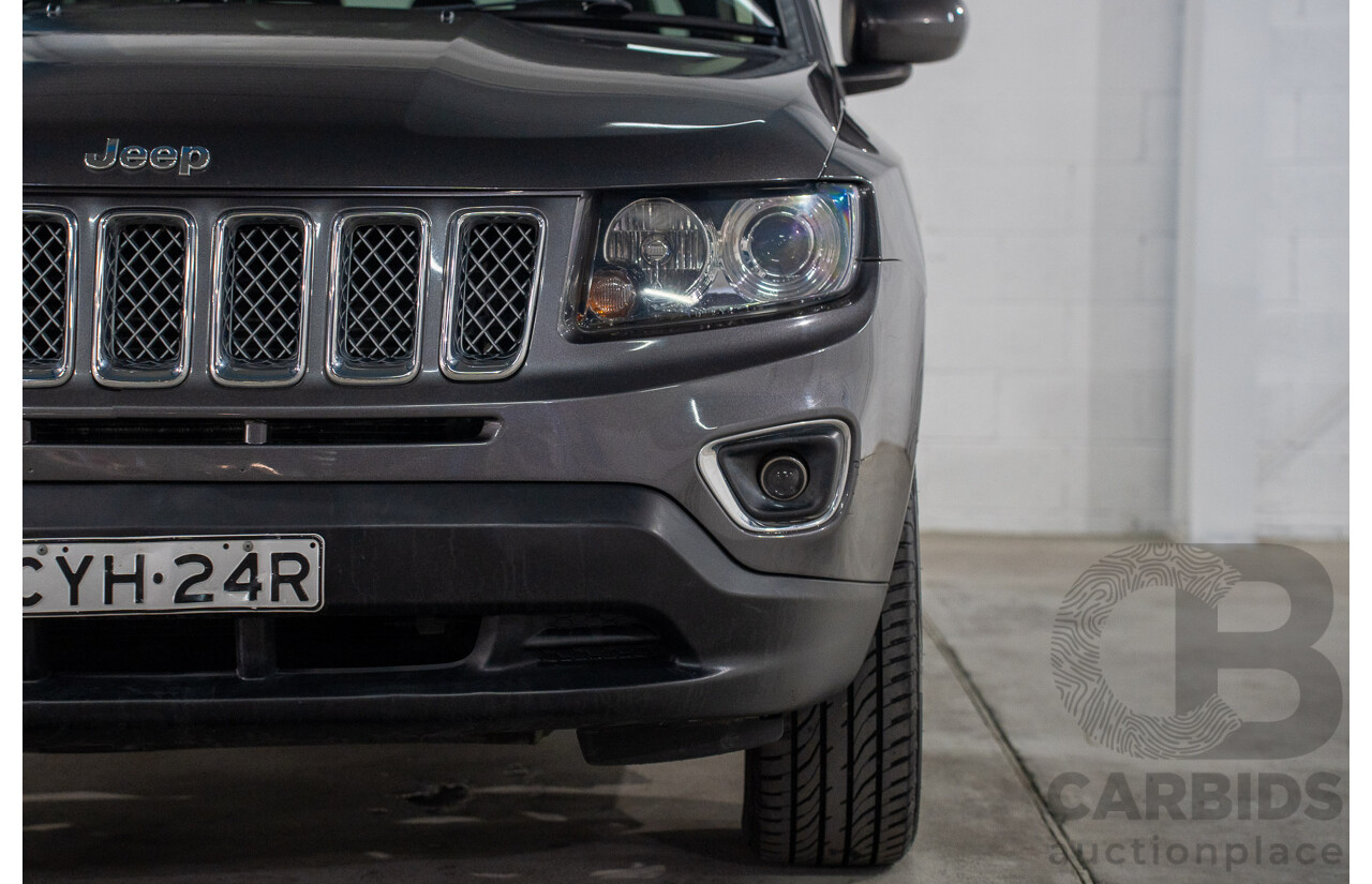 6/2015 Jeep Compass Limited (4x4) MK MY15 4d Wagon Granite Crystal Pearl 2.4L