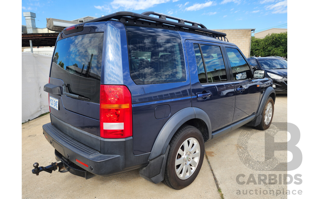 8/2006 Land Rover Discovery 3 HSE  4d Wagon Blue 2.7L