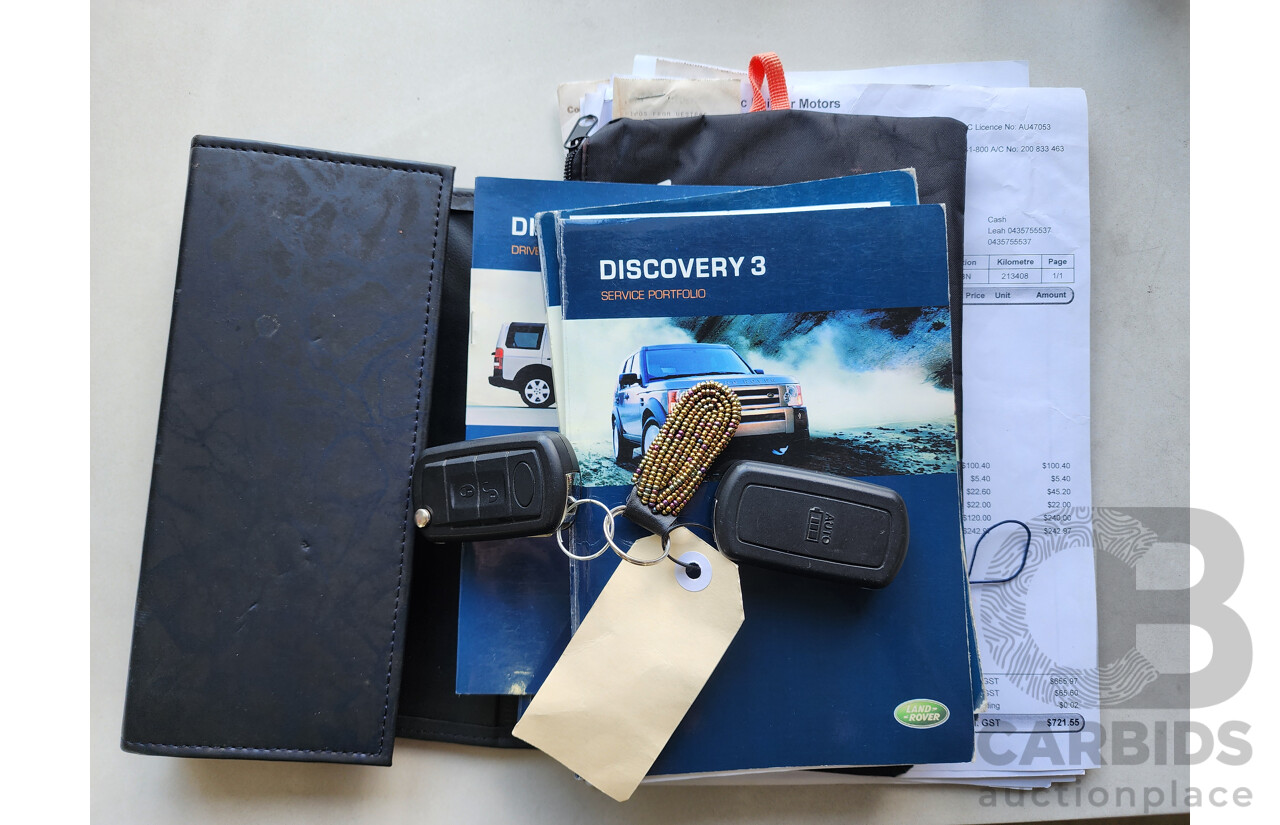 8/2006 Land Rover Discovery 3 HSE  4d Wagon Blue 2.7L