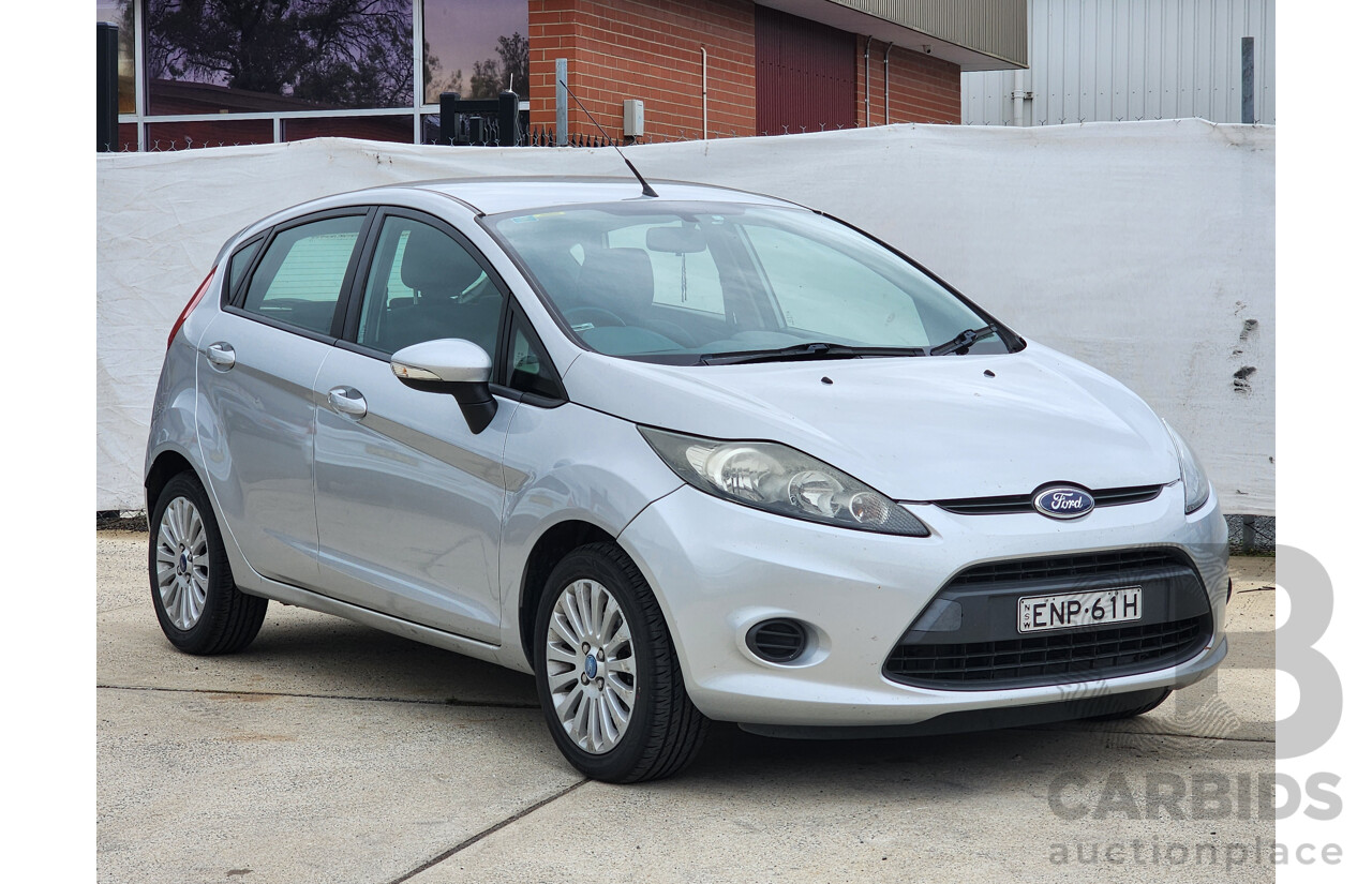 4/2012 Ford Fiesta LX WT 5d Hatchback Silver 1.6L