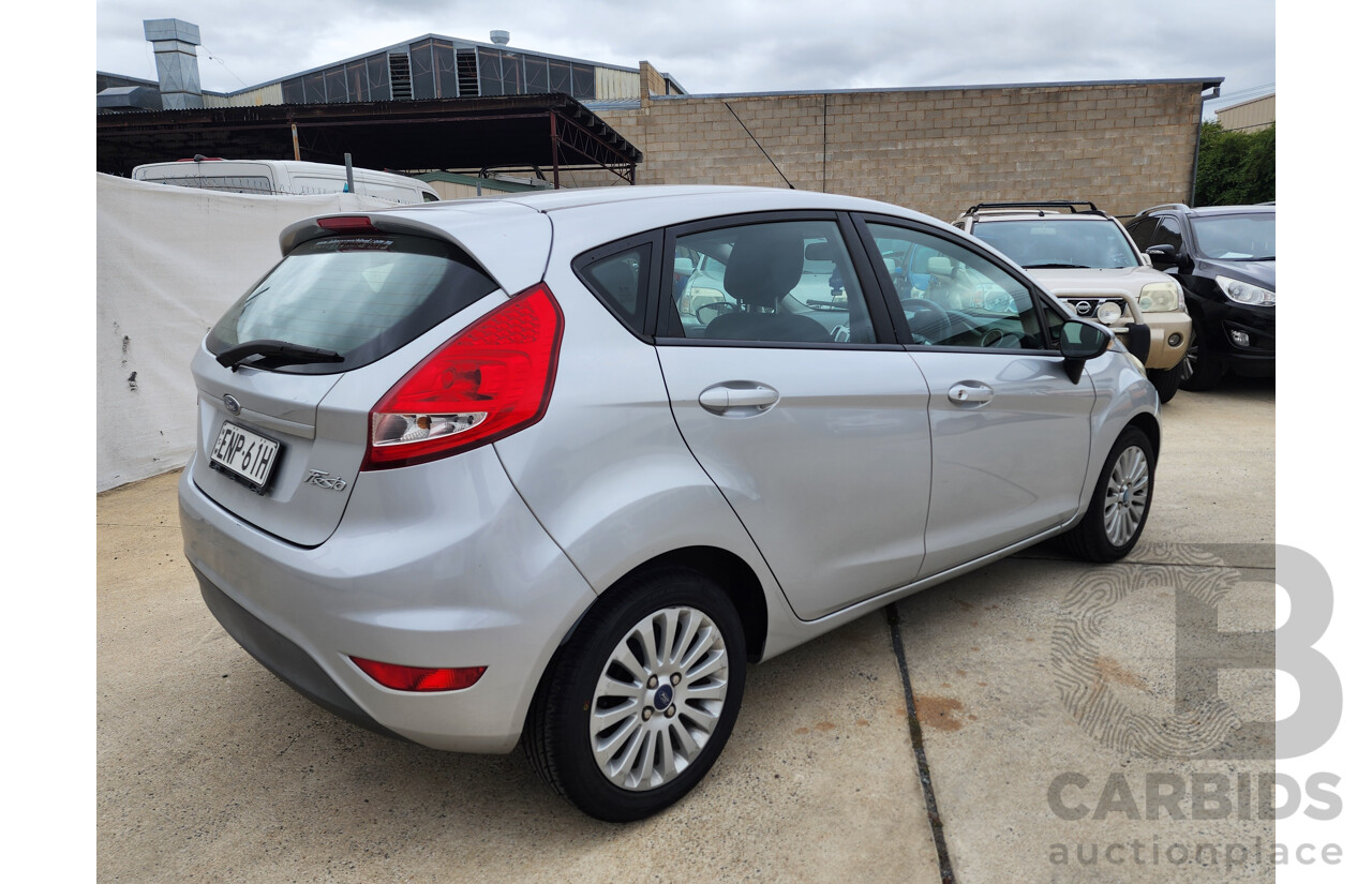 4/2012 Ford Fiesta LX WT 5d Hatchback Silver 1.6L