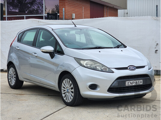 4/2012 Ford Fiesta LX WT 5d Hatchback Silver 1.6L