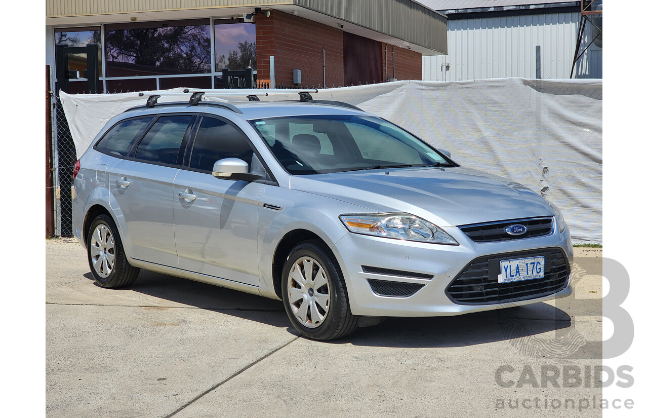 8/2012 Ford Mondeo LX TDCi MC 4d Wagon Silver 2.0L