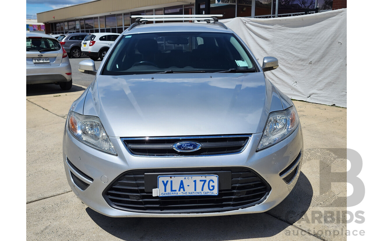 8/2012 Ford Mondeo LX TDCi MC 4d Wagon Silver 2.0L