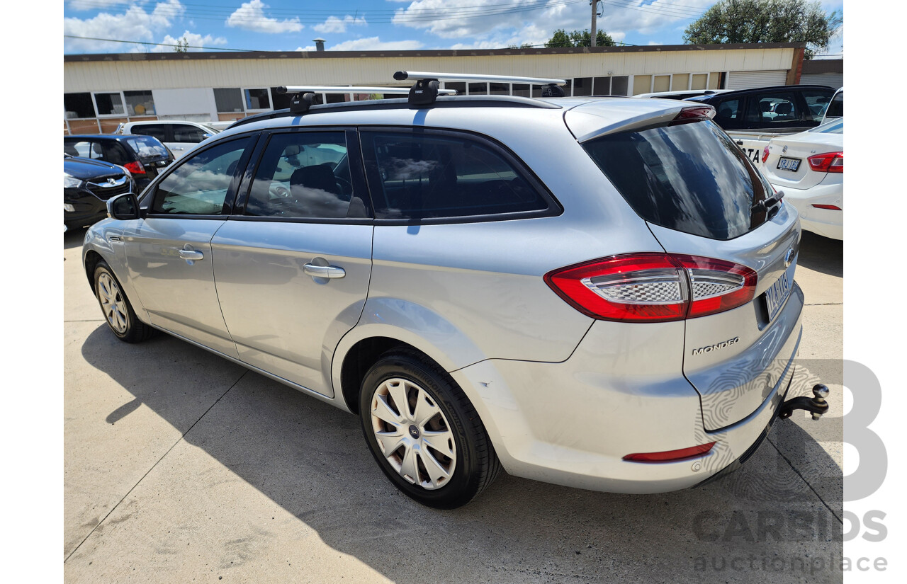 8/2012 Ford Mondeo LX TDCi MC 4d Wagon Silver 2.0L