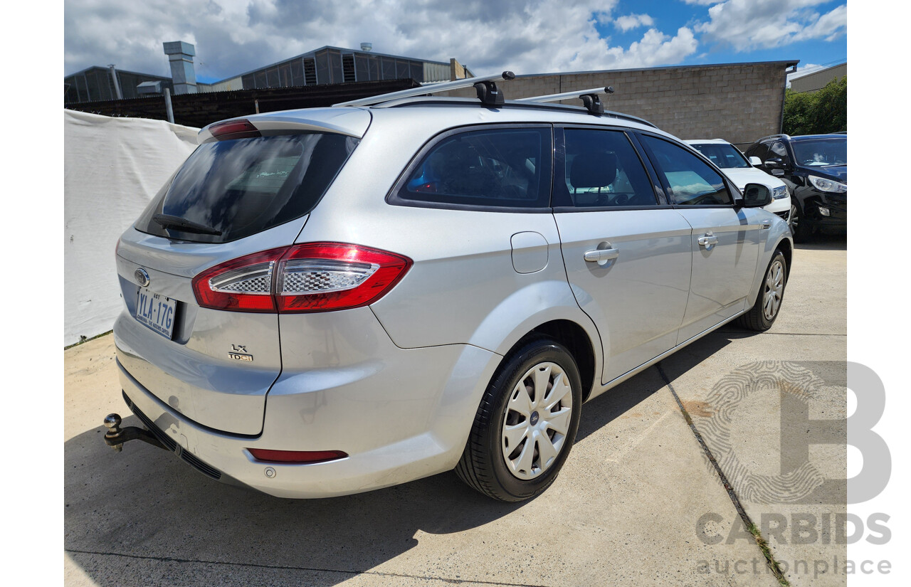 8/2012 Ford Mondeo LX TDCi MC 4d Wagon Silver 2.0L