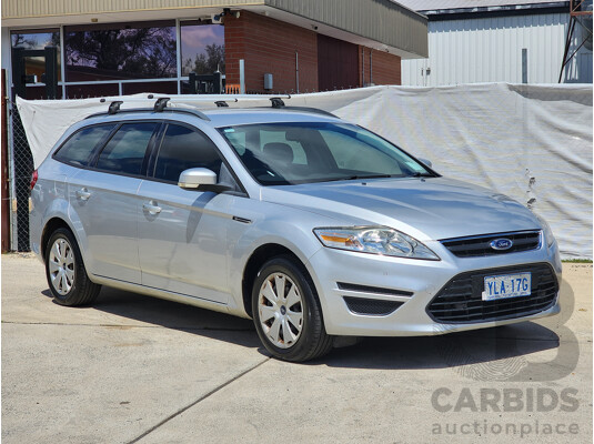 8/2012 Ford Mondeo LX TDCi MC 4d Wagon Silver 2.0L