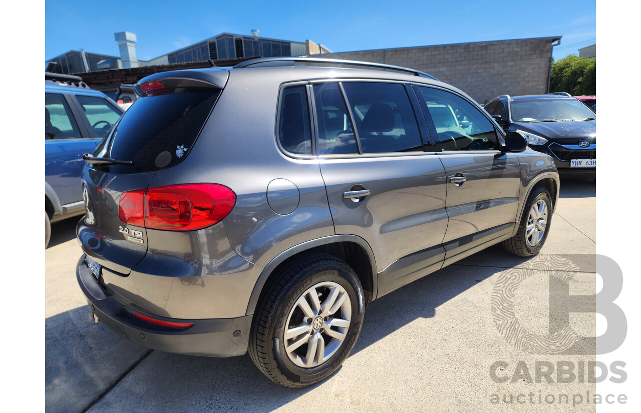 6/2012 Volkswagen Tiguan 132 TSI (4x4) 5NC MY12 4d Wagon Grey 2.0L