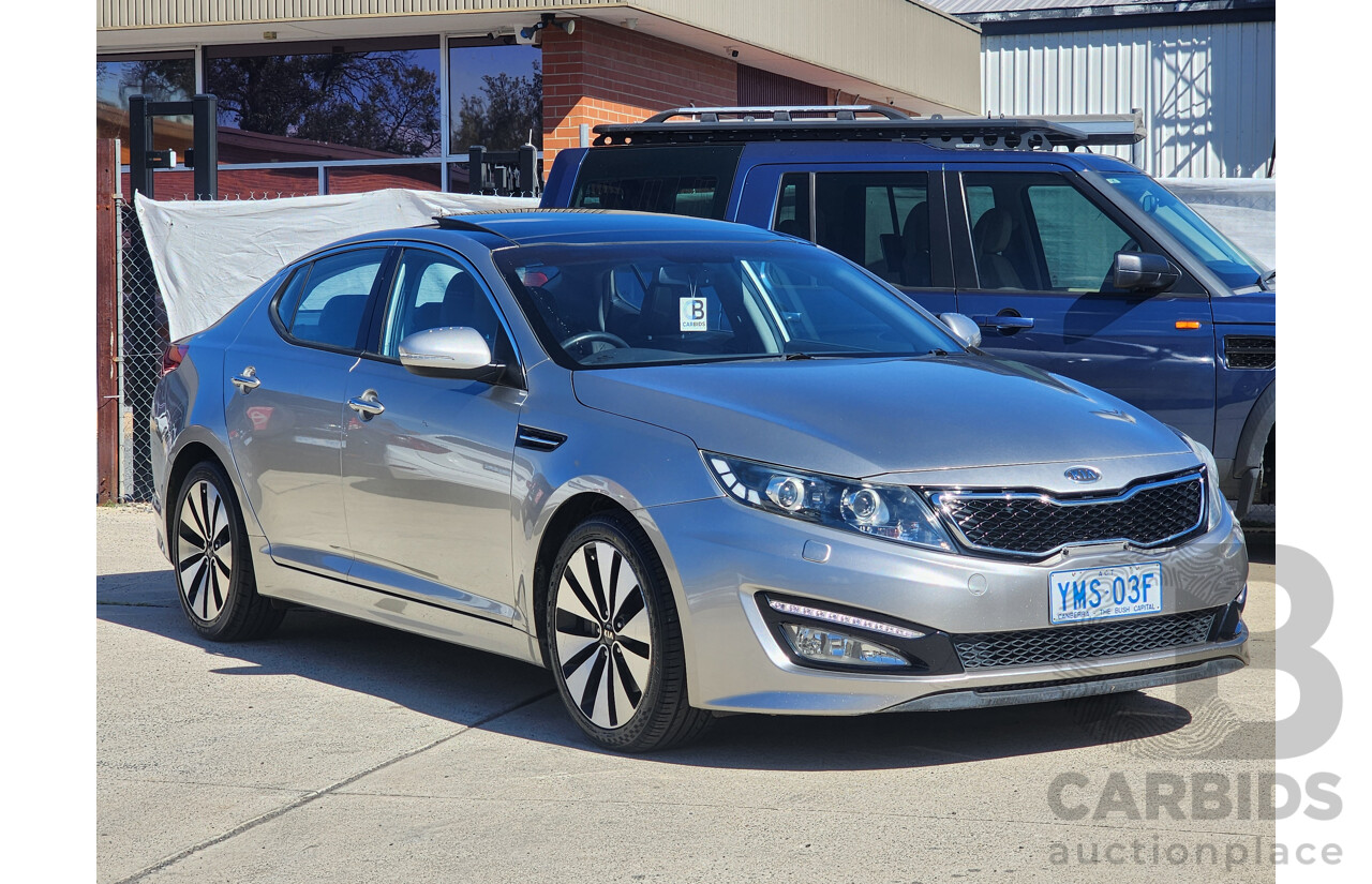 1/2012 Kia Optima Platinum TF 4d Sedan Silver 2.4L