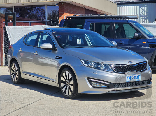 1/2012 Kia Optima Platinum TF 4d Sedan Silver 2.4L