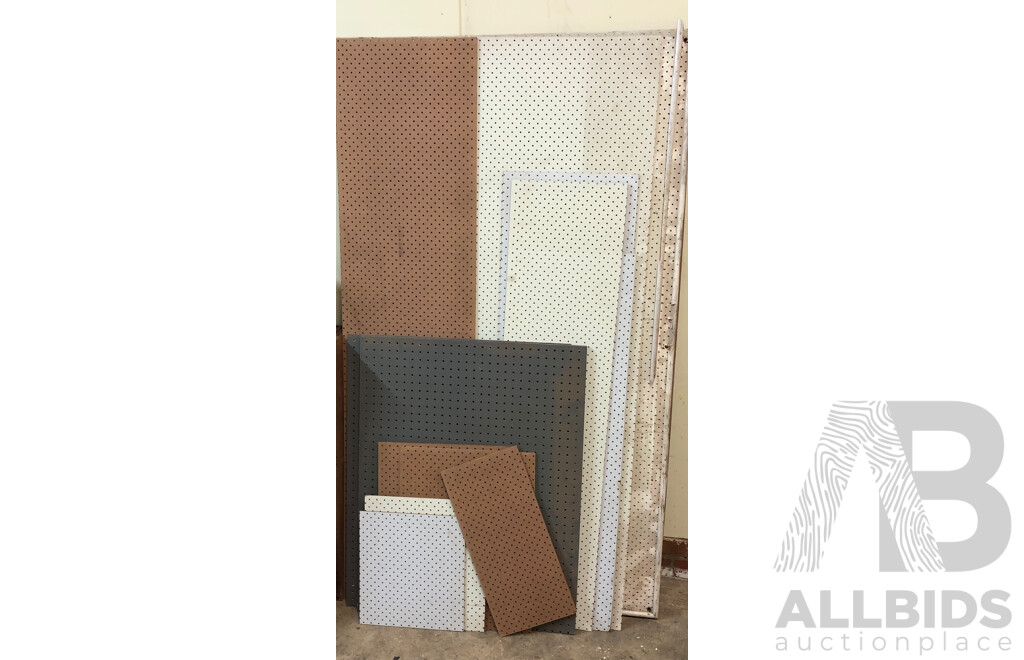 Seelction of Timber, MDF Panels and Pegboard Panels