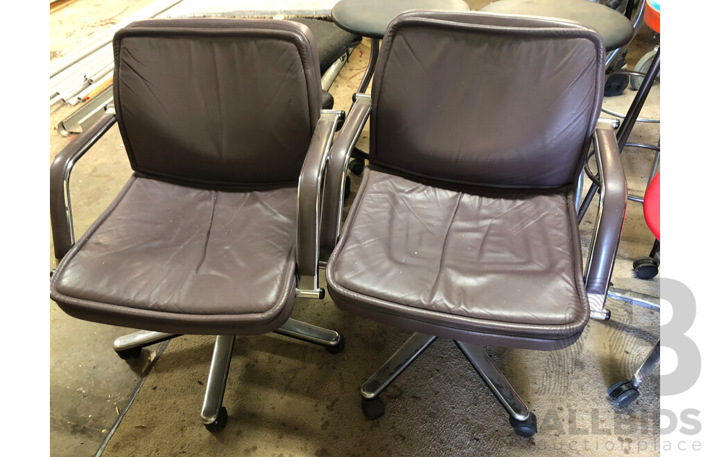 Office Chairs, Gaslift Stools and Bar Stools - Lot of 11