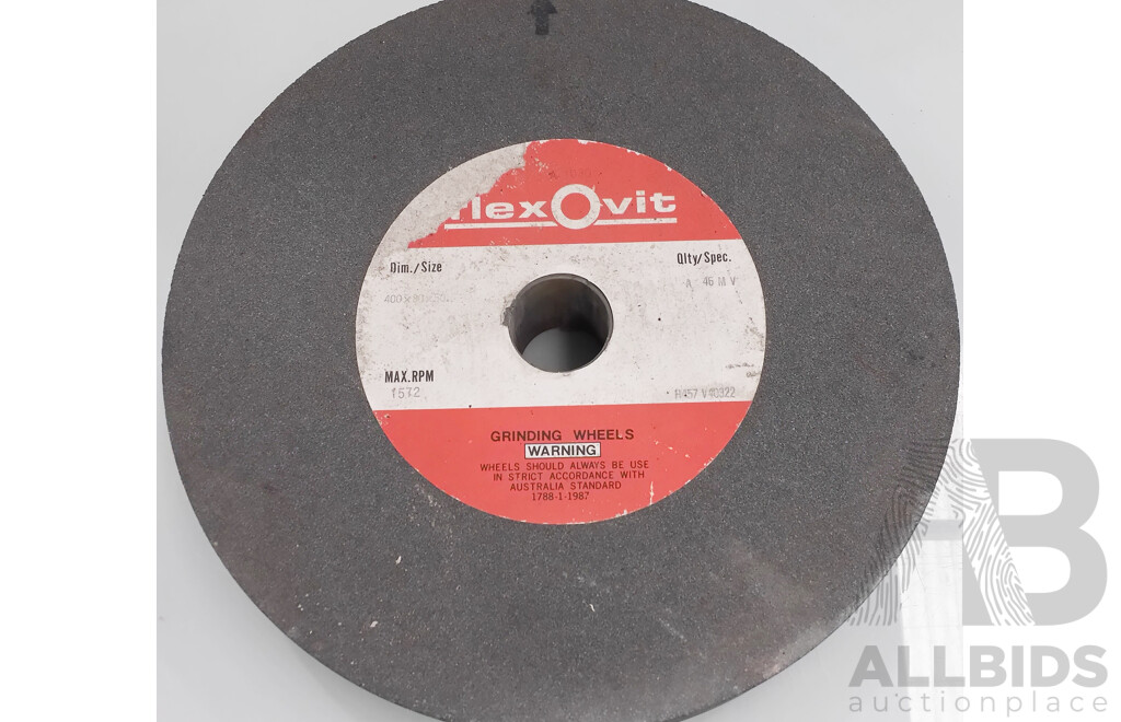 Flexovit 400mm General Purpose Grinding Wheel - New