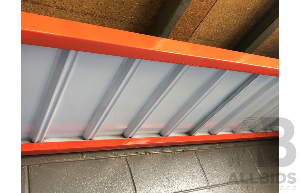 Two Bays of Commercial Shelving