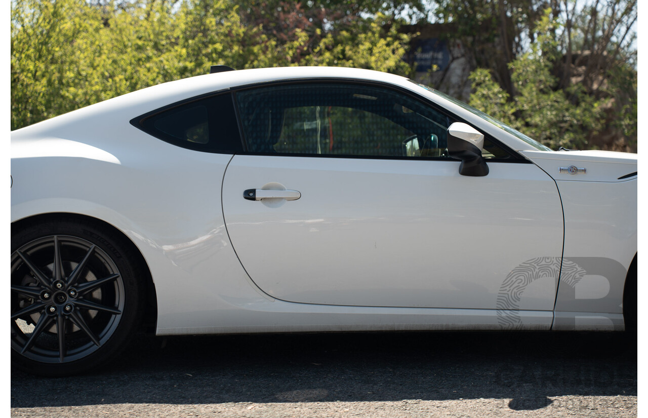 5/2013 Toyota 86 GTS ZN6 2d Coupe Pegasus White Metallic HKS Supercharged 2.0L - Modified