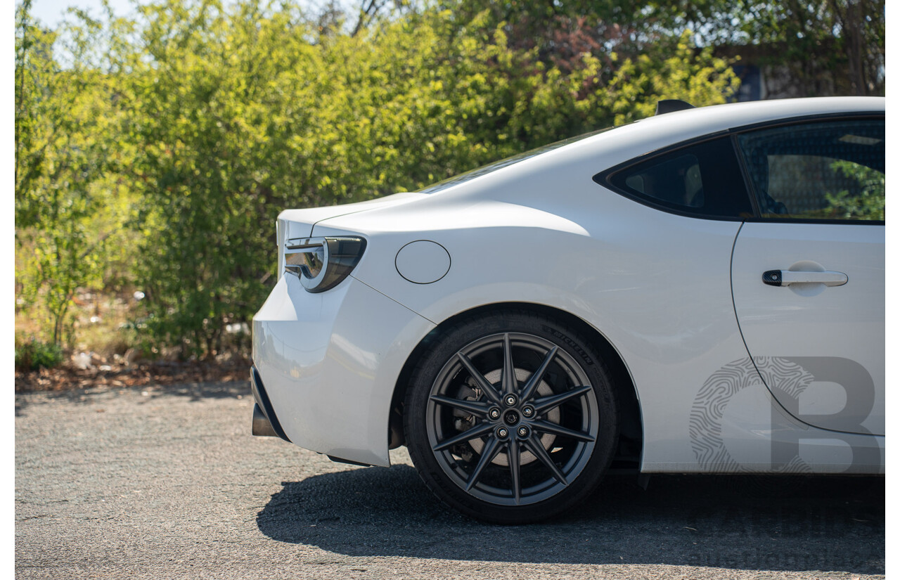 5/2013 Toyota 86 GTS ZN6 2d Coupe Pegasus White Metallic HKS Supercharged 2.0L - Modified