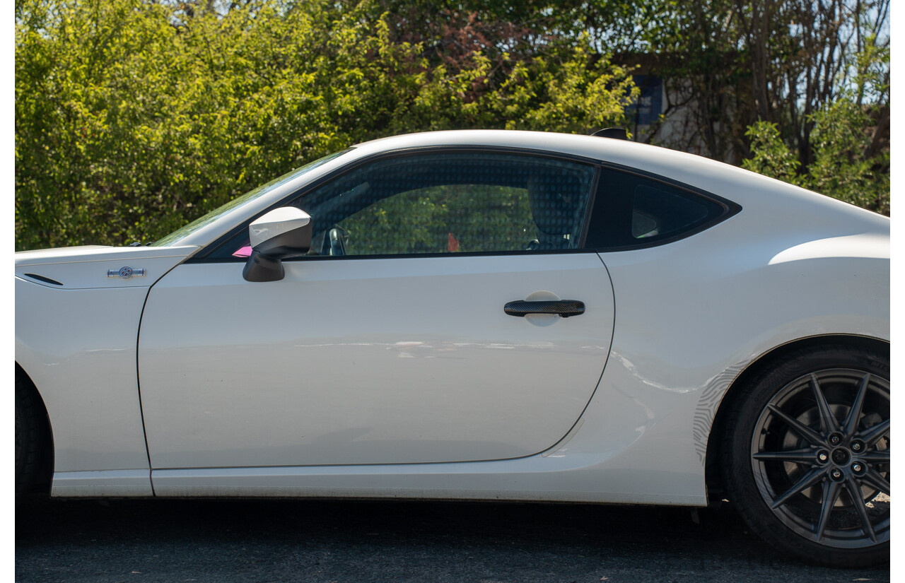 5/2013 Toyota 86 GTS ZN6 2d Coupe Pegasus White Metallic HKS Supercharged 2.0L - Modified