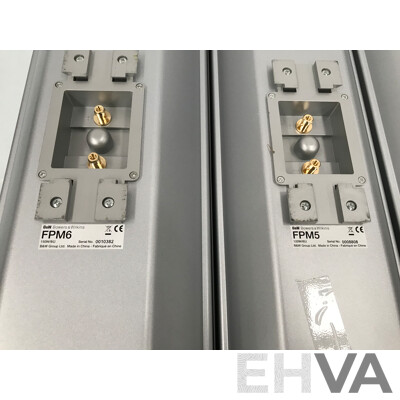 B&W FPM6 and FPM5 Television Speakers - Lot of 3