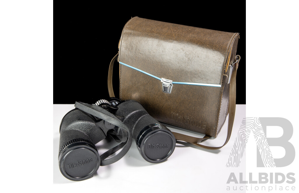Pair Dai Stone GP 820, 8 X 20 X 50, Coated Optics Deluxe Quality, Binoculars in Carry Case
