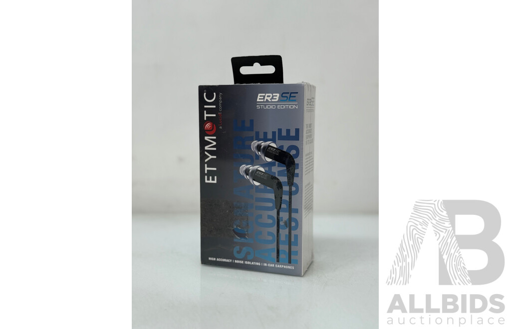 Etymotic ER3SE Earphones - Brand New