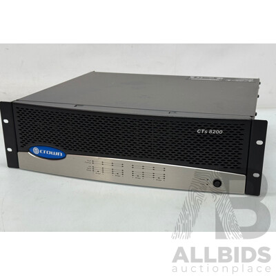 Crown Eight Channel 200 Watt Amplifier