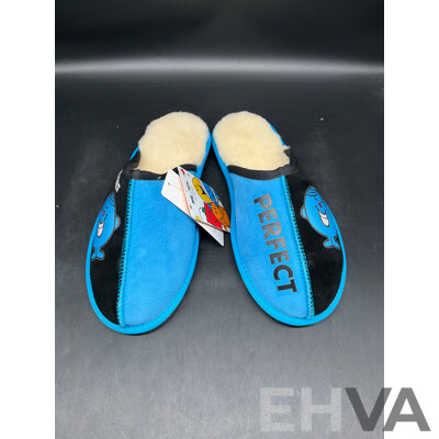 TEAM KICKS MR. PERFECT Unisex Scuff Slippers Size US W11/M10 - Lot of 4