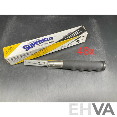 SUPERKUT Contrctor Grade Insulation Knife - Lot of 48