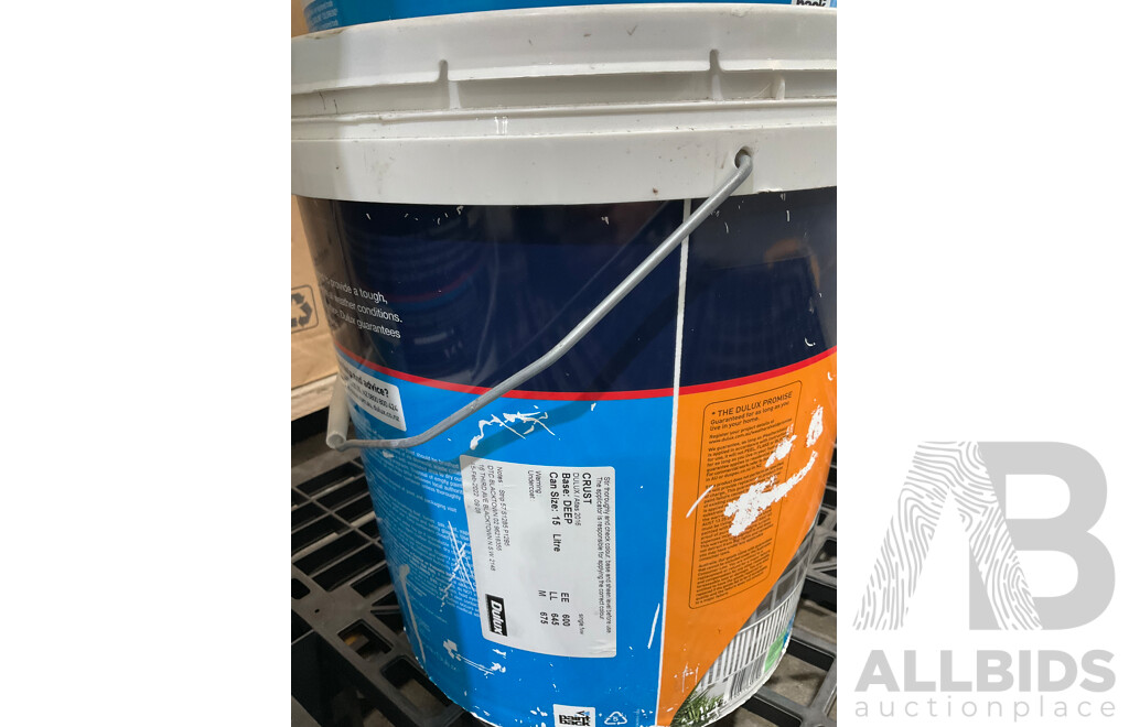 DULUX Weathershield Low Sheen Outdoor Paint - PREMIX (2021/2022) SELLEYS Adhesive Mechanical Fastener Grey - LOT of 5