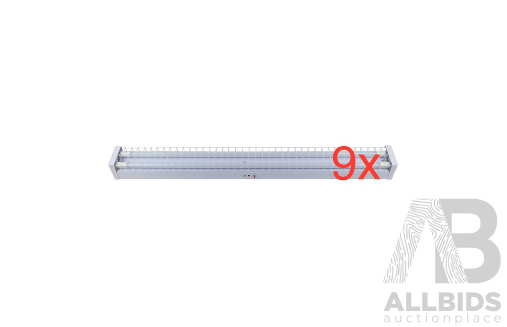 Lawell Lighting Emergency Batten (LWB218-PE) X9, Ultralamp Eco-saver T8/T5 28W SMDTube Light 1.2m X20 - Lot of 29
