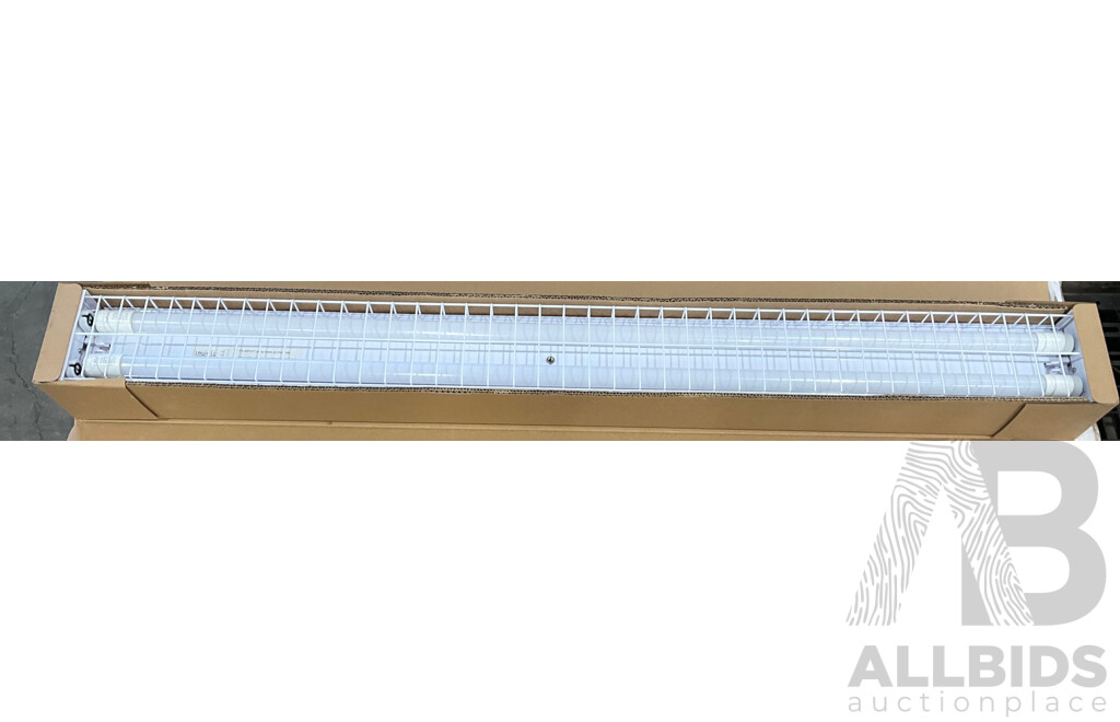 Lawell Lighting Emergency Batten (LWB218-PE) X9, Ultralamp Eco-saver T8/T5 28W SMDTube Light 1.2m X20 - Lot of 29