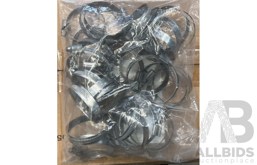 ZIPPY TIE MAN 304 Stainless Steel Cerman Type Hose Clamp - Total 600 PCS