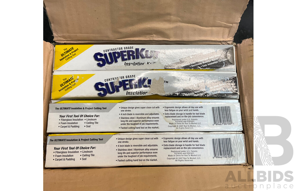 CONTRACTOR GRADE  Superkut Insulation Knife - Lot of 48