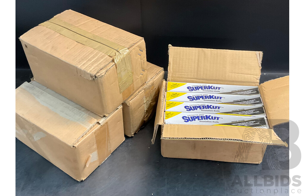 CONTRACTOR GRADE  Superkut Insulation Knife - Lot of 48