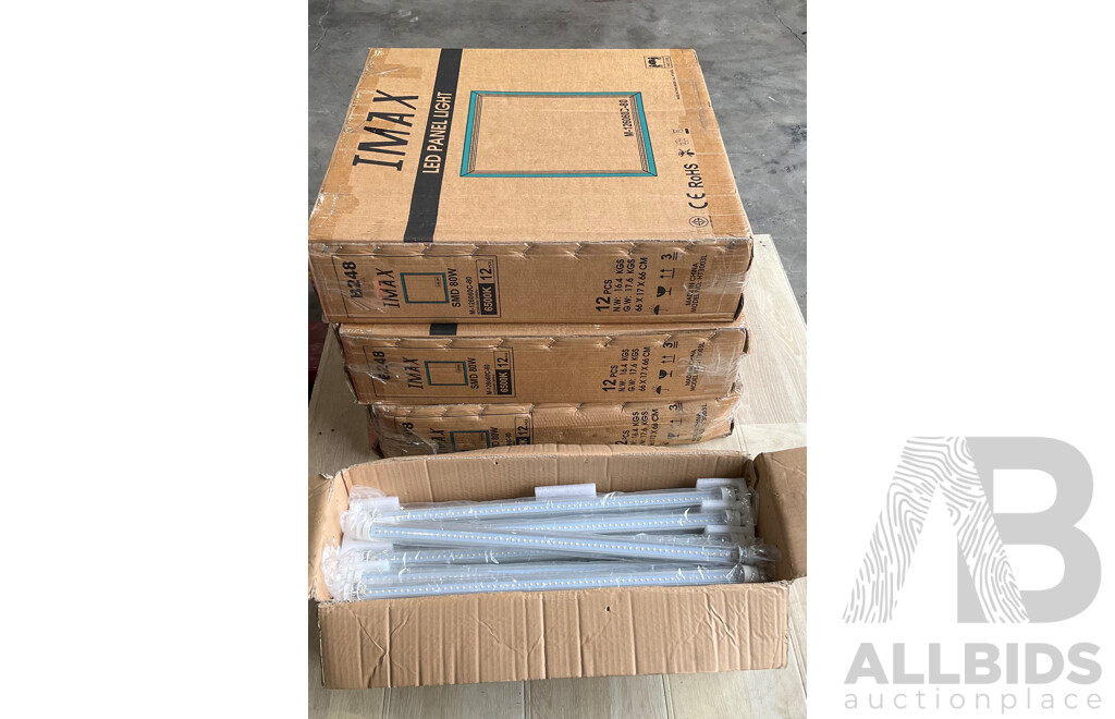 40 X IMAX LED Panel Light & 22x 10W LED Tube