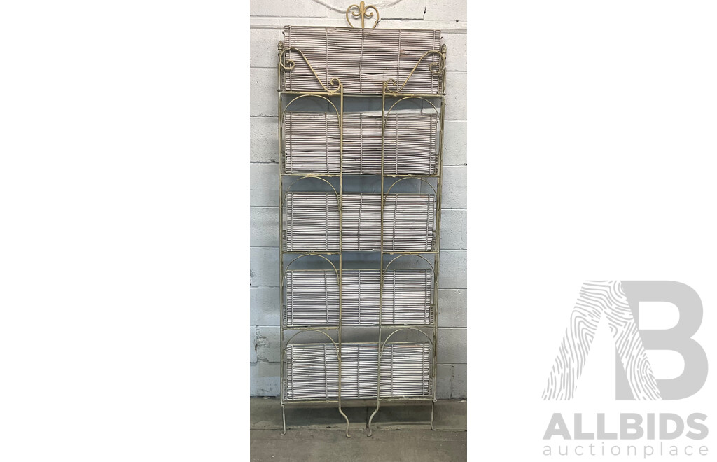 24 X Indonesian Bamboo Angklung & Wood Racking Horse & Foldable Bamboo Shelf