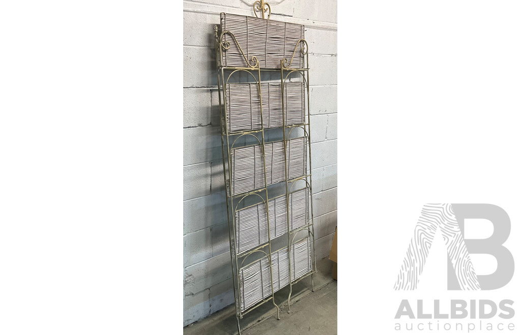 24 X Indonesian Bamboo Angklung & Wood Racking Horse & Foldable Bamboo Shelf