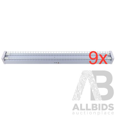 Lawell Lighting Emergency Batten (LWB218-PE) X9, Ultralamp Eco-saver T8/T5 28W SMDTube Light 1.2m X20 - Lot of 29