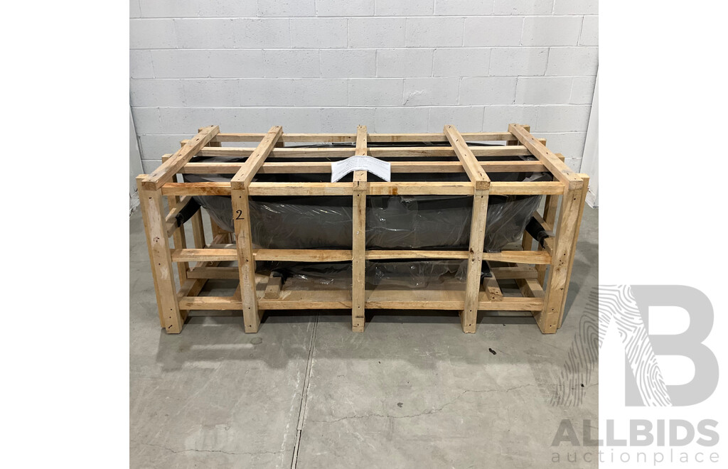 Stone Composite Bath - Medium Grey (1800L X 900W X 500H) - ORP $4,100.00