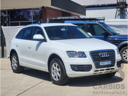 7/2012 Audi Q5 2.0 TFSI Quattro 8R MY12 4d Wagon White 2.0L